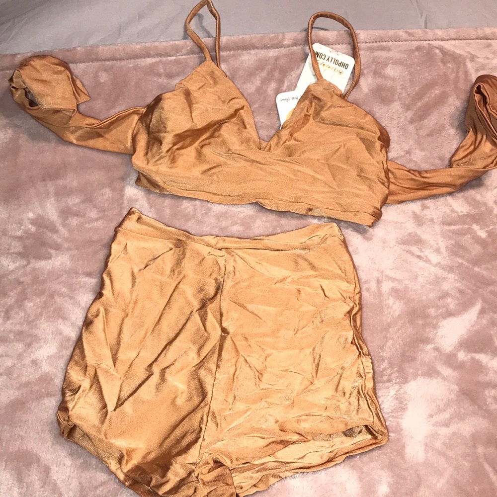 Gold ohPolly set